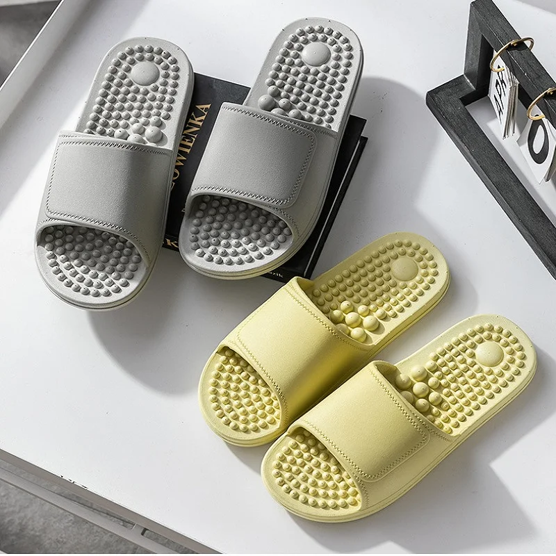 Foot Massager Tension Relief Slippers Soft Non Slip Acupuncture Massage Shoes Safety Reflexology Foot Massager Tools Indoor