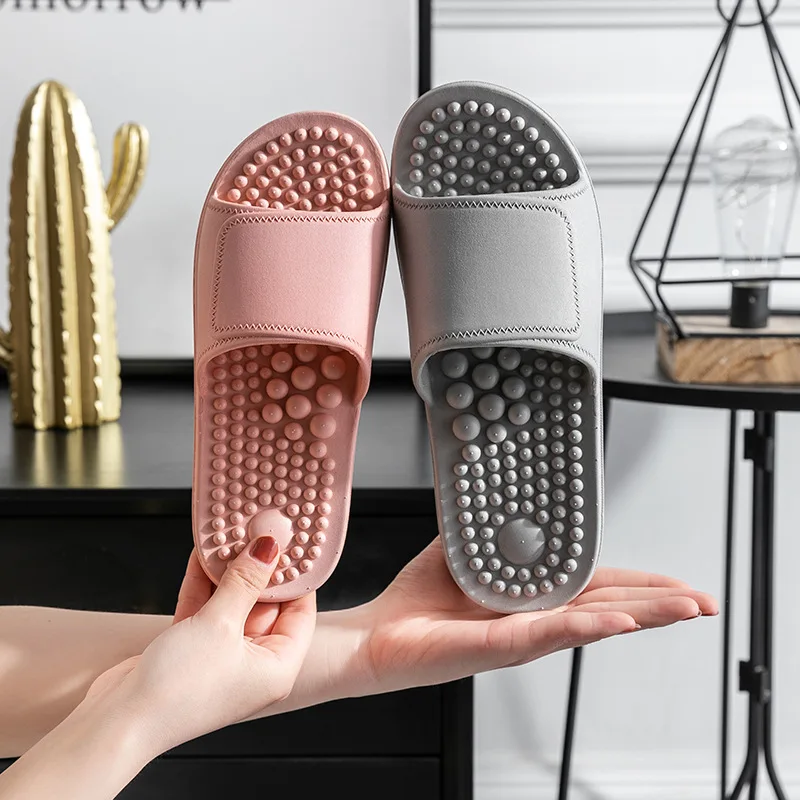 Foot Massager Tension Relief Slippers Soft Non Slip Acupuncture Massage Shoes Safety Reflexology Foot Massager Tools Indoor