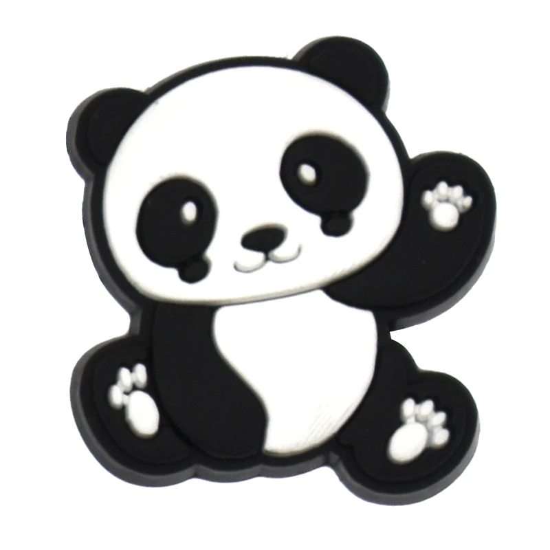 Panda Shoe Charms for Crocs Accessories Sandals Kids Clogs Pins Boy Girls Badges Men Jeans Women Decorations Buckle Shoes