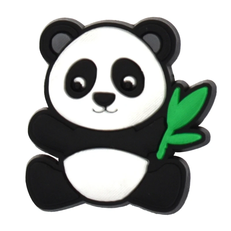 Panda Shoe Charms for Crocs Accessories Sandals Kids Clogs Pins Boy Girls Badges Men Jeans Women Decorations Buckle Shoes
