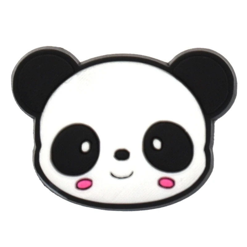 Panda Shoe Charms for Crocs Accessories Sandals Kids Clogs Pins Boy Girls Badges Men Jeans Women Decorations Buckle Shoes