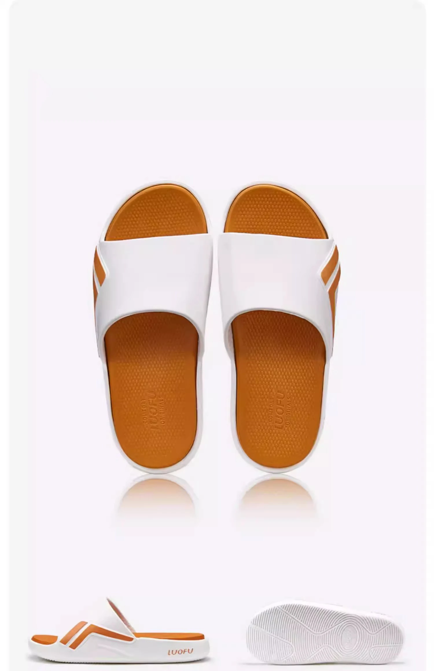 Luofu Men's and Women's Couple New Sports Slippers Summer Indoor and Outdoor Thick Sole Basketball Anti slip Beach Sandals