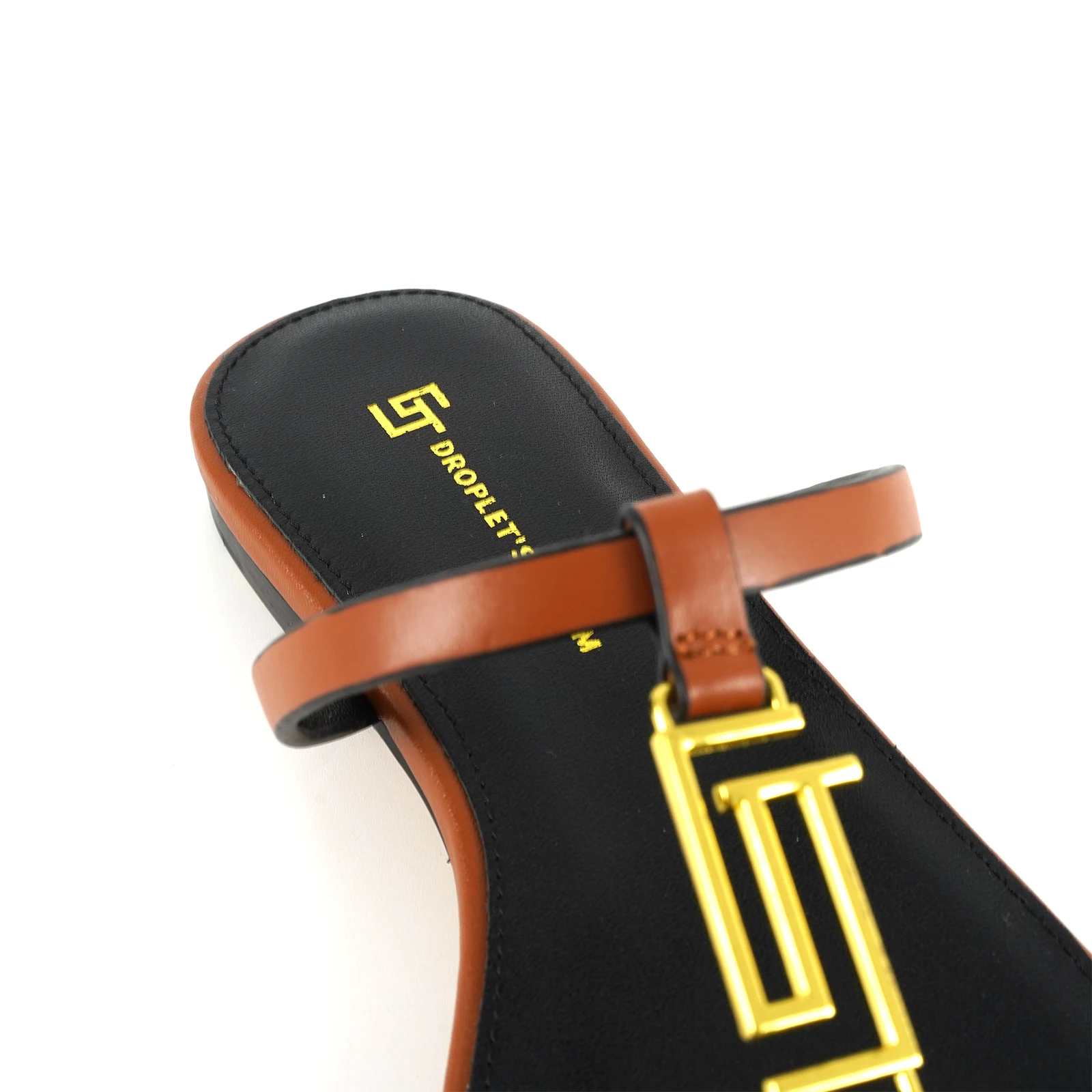 New European and American Summer Flat Heel Outdoor Solid Color Women's Slippers Luxury Popular Brand Anti slip Beach Slippers