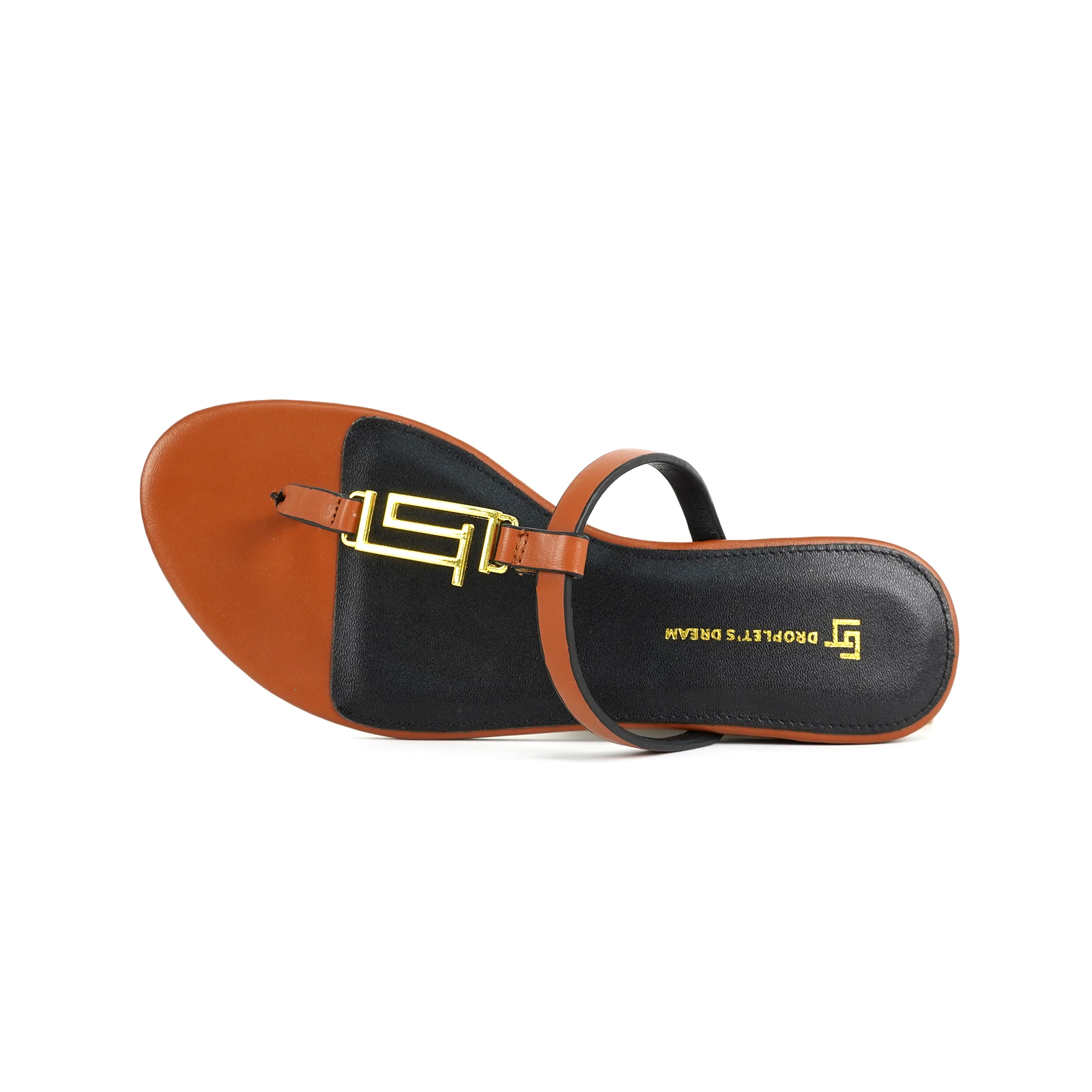 New European and American Summer Flat Heel Outdoor Solid Color Women's Slippers Luxury Popular Brand Anti slip Beach Slippers