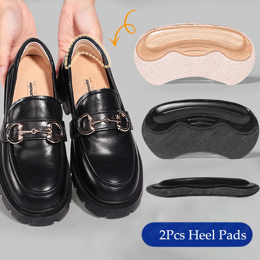 Silicone Heel Pads for Shoes Women High Heels Inserts Adjust Size Shoe Heel Protector Self-Adhesive Pain Relief Heel Stickers