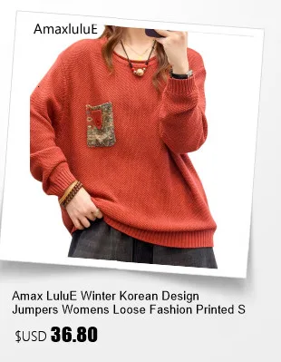Amax LuluE 2026 Fall Womens Fashion Printed Loose Cardigans Casual V Neck Sweaters Ladies Korean Luxury Classic Cartoon Knitwear