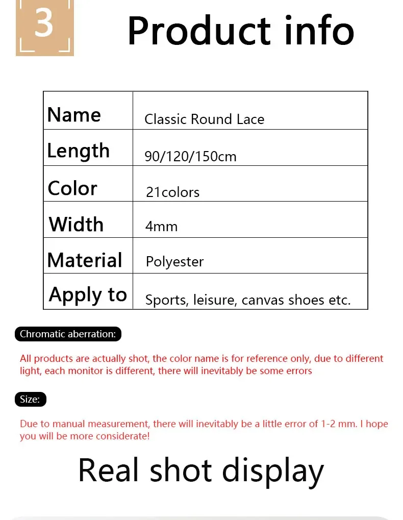 Classic Round Shoelaces for Sneakers Boots Hiking Shoes Shoelace Oxford Shoe Laces for 90cm/120cm/150cm Shoestrings Woman Man