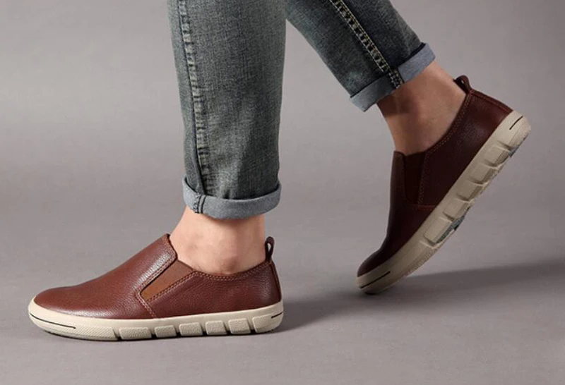 ZFTL Men Loafers genuine leather Lazy shoes man casaul slip-on shoes male leisure Non-slip shoes man loafers boat shoes 2025