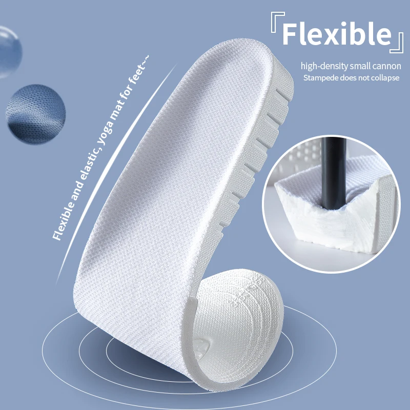 2026 Invisiable Height Increase Insoles for Feet Breathable Elevator Height Increase Templates Insoles for Women Men Shoes Pads