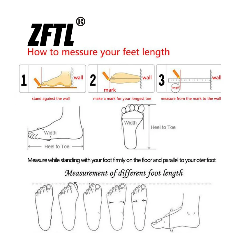 ZFTL Men's Outdoor Sandals New Genuine Leather man casual slippers Summer leisure male light beach sandals Large Size Non-slip