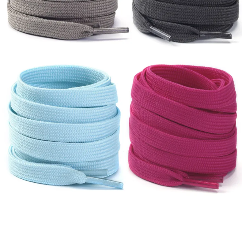 1 Pair Sneakers Shoelaces Shoes Accessories Laces for Shoes Unisex Flat Shoe Lace Classic Shoelace Solid Color Shoe Strings