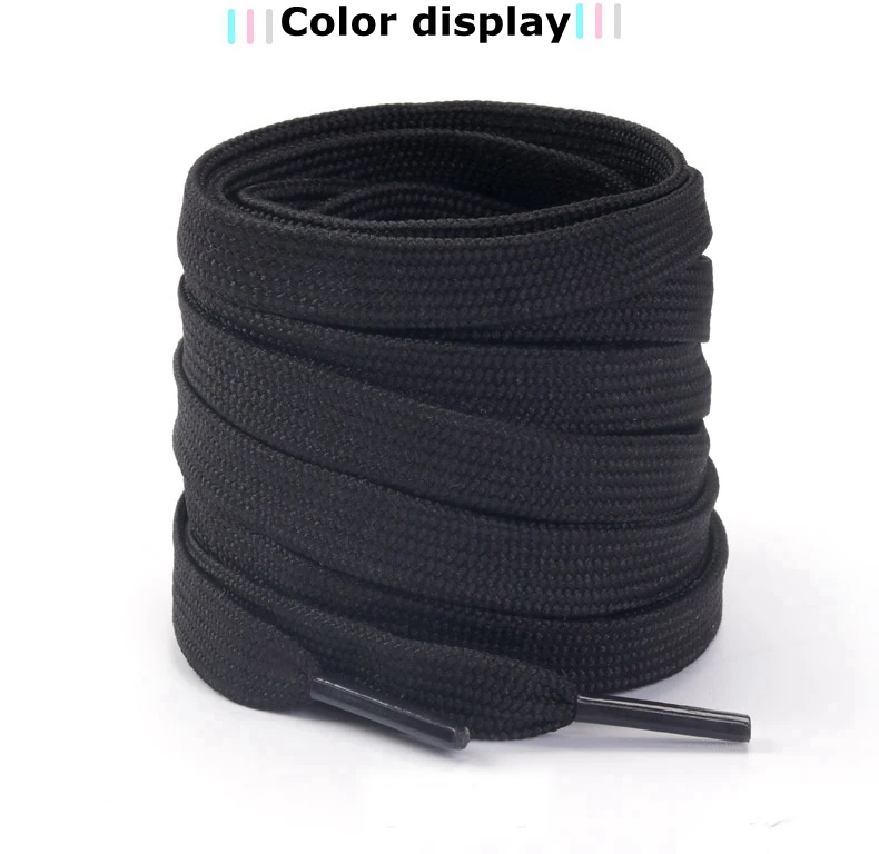1 Pair Sneakers Shoelaces Shoes Accessories Laces for Shoes Unisex Flat Shoe Lace Classic Shoelace Solid Color Shoe Strings