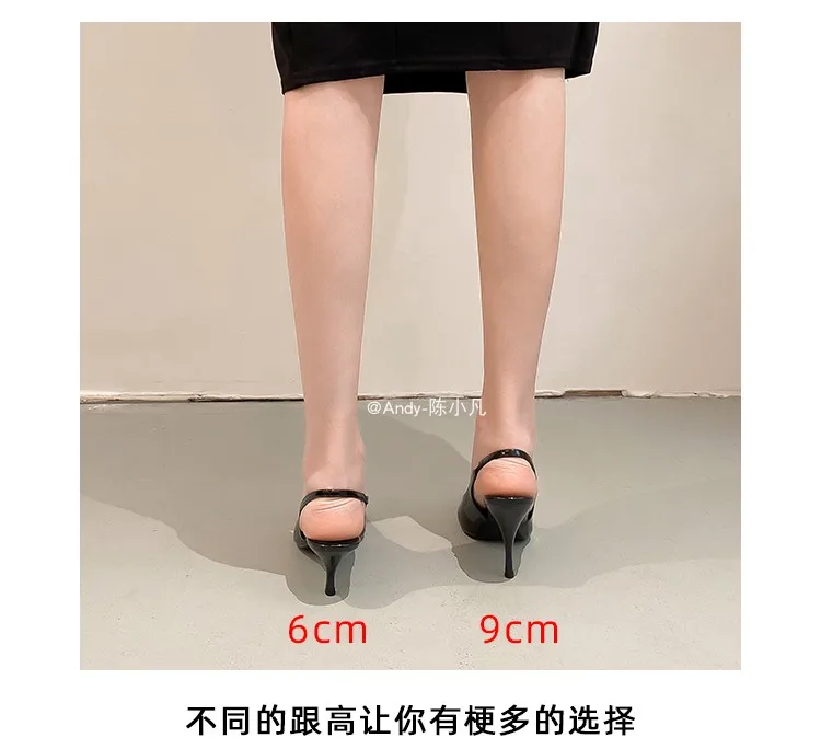 luxury women's shoes Women's Sandals With Heels Summer 2026 Leather Fashion Luxury Brand Pumps Metal Square Head High Heels shes