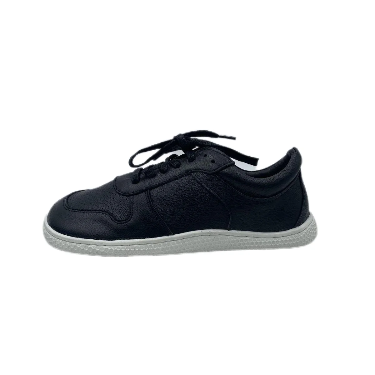 Tipsietoes 2025 Barefoot Genuine Leather Sneaker For Women Men Flat Soft Zero Drop Sole Wider Toe Box Flexible Light Weight