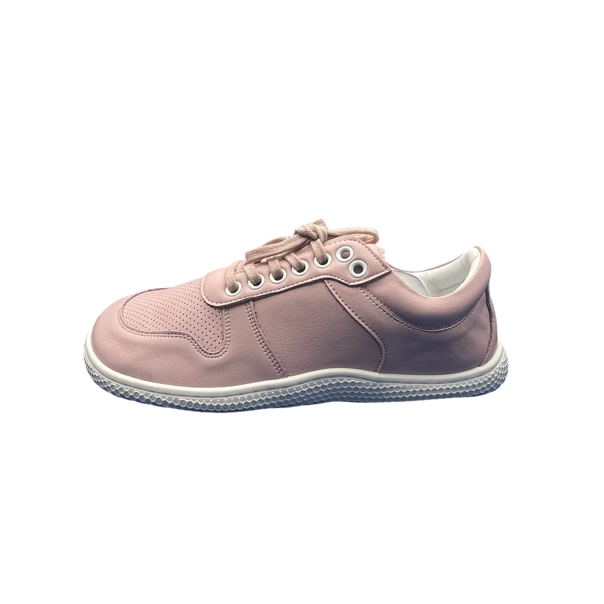 Tipsietoes 2025 Barefoot Genuine Leather Sneaker For Women Men Flat Soft Zero Drop Sole Wider Toe Box Flexible Light Weight