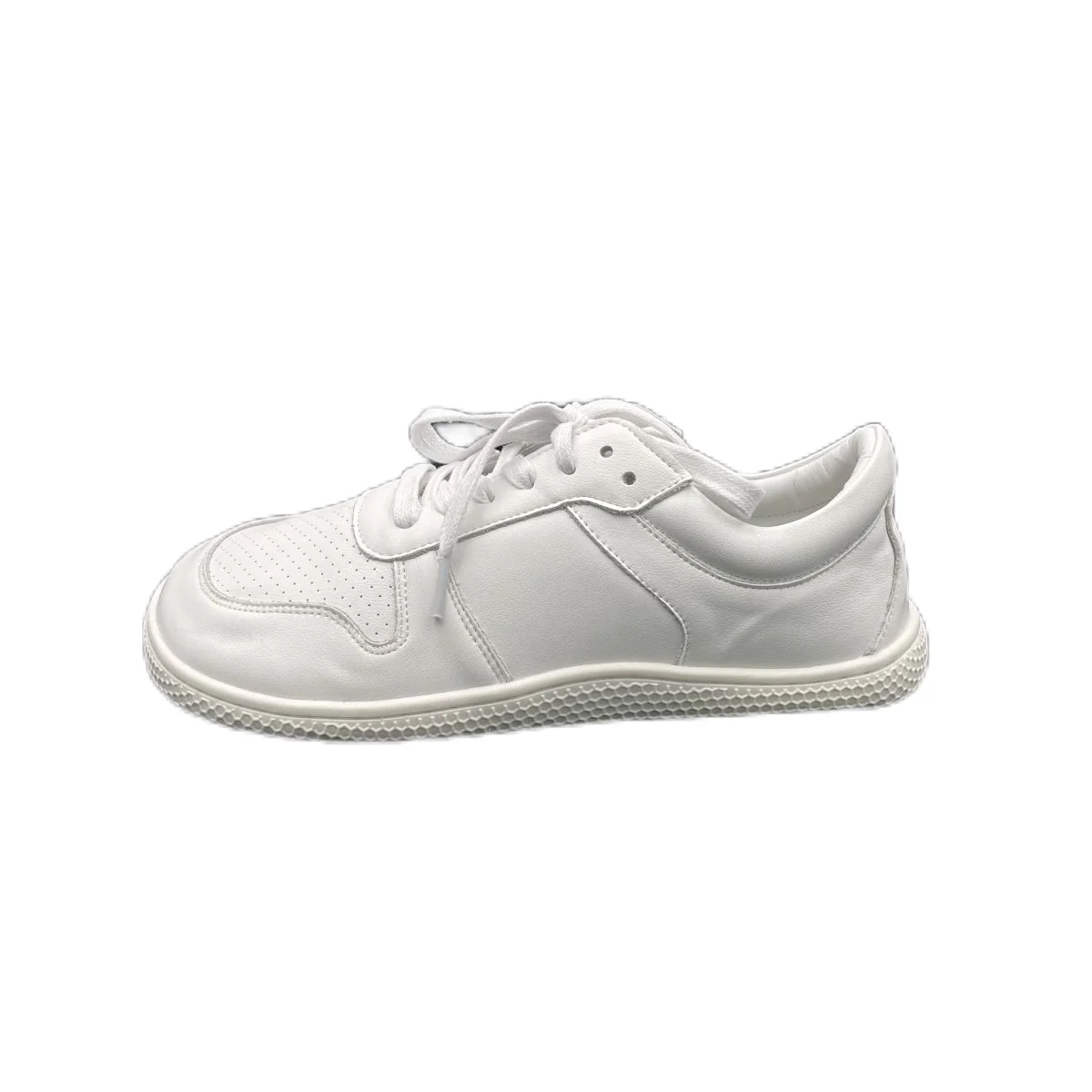 Tipsietoes 2025 Barefoot Genuine Leather Sneaker For Women Men Flat Soft Zero Drop Sole Wider Toe Box Flexible Light Weight