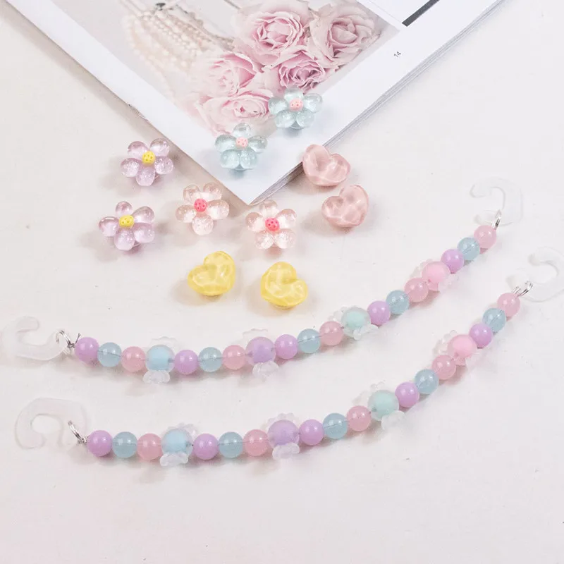 Colorful Daisies Flower Hole Shoes Charms Accessories For Shoe Buckle Cute 5-Petal Flower Shoe Flower DIY Shoes Decorations New