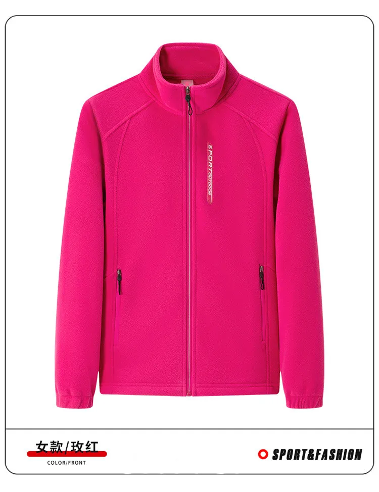New Couture Tracksuit Women Polar Fleece Hoodies Female Korean Zip Loose Autumn Winter Sweatshirt Women Coat Couple Clothes 2317