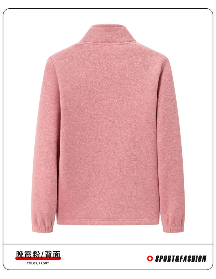 New Couture Tracksuit Women Polar Fleece Hoodies Female Korean Zip Loose Autumn Winter Sweatshirt Women Coat Couple Clothes 2317