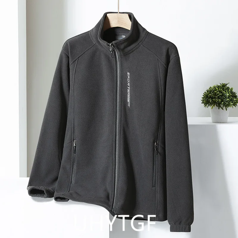 New Couture Tracksuit Women Polar Fleece Hoodies Female Korean Zip Loose Autumn Winter Sweatshirt Women Coat Couple Clothes 2317