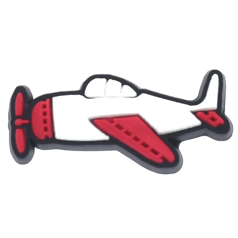 Shoe Charms for Crocs Accessories Plane Aircraft Badge Women Clogs Buckle Kids Pins Men Decoration Jeans Kids Shoes Accessories