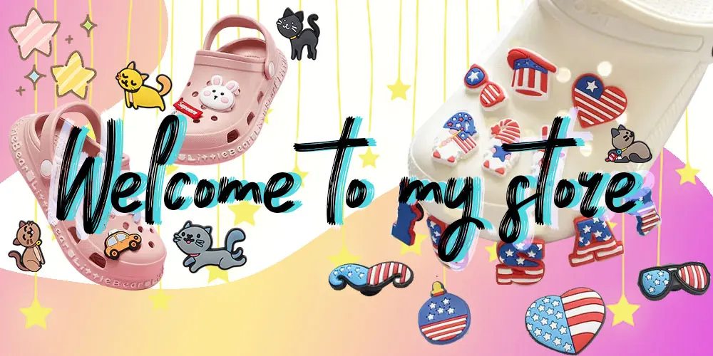 Good Quality 1-17pcs PVC Shoe Charms Sunflower Flowers Sunset Bicycle PVC Accessories Sandals Ornaments For Children DIY Present