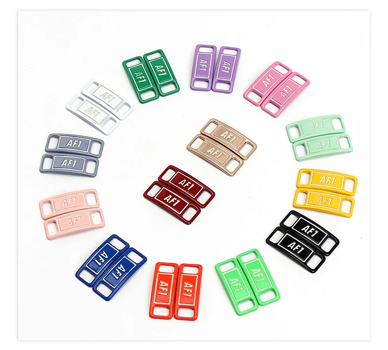 Luminous Shoelaces Buckle Glowing Metal Lock for Shoelace DIY Lace Shoe Footwear Decoration Sneaker Decorations Accessories