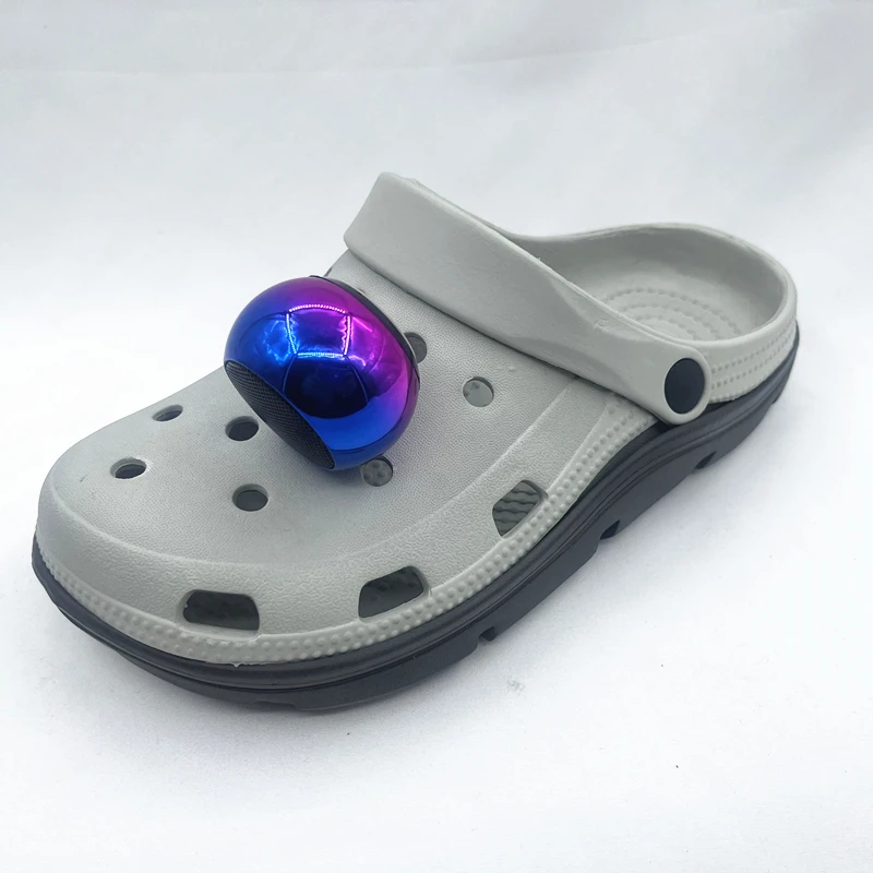 Funny Mini BT Speaker  for Crocs Comedy Accessories Release Your Toes Friends Gift