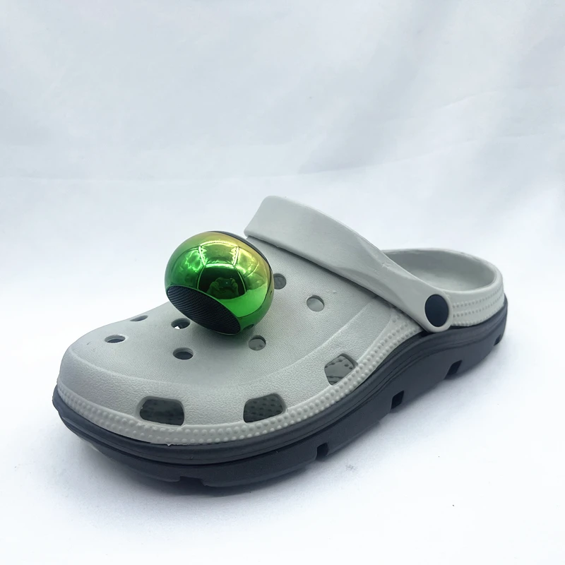 Funny Mini BT Speaker  for Crocs Comedy Accessories Release Your Toes Friends Gift