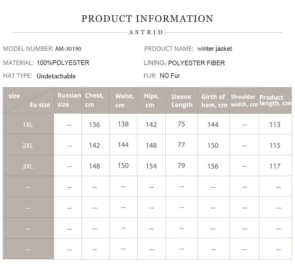 Astrid Fashion Women's Autumn Winter Parka Plus Size Woman Clothing Long Loose Padding Warm Hood Lady Quilted Jacket Coats Belt