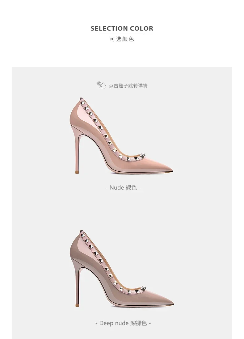 luxury women's shoes 2026 Brand Shoes For Woman Pumps Genuine Leather Willow Nail Fashion Stilettos Party Evening Dress shoes