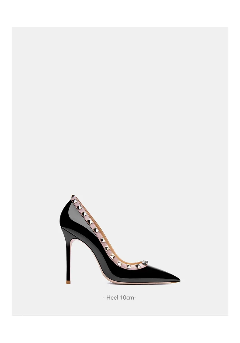 luxury women's shoes 2026 Brand Shoes For Woman Pumps Genuine Leather Willow Nail Fashion Stilettos Party Evening Dress shoes