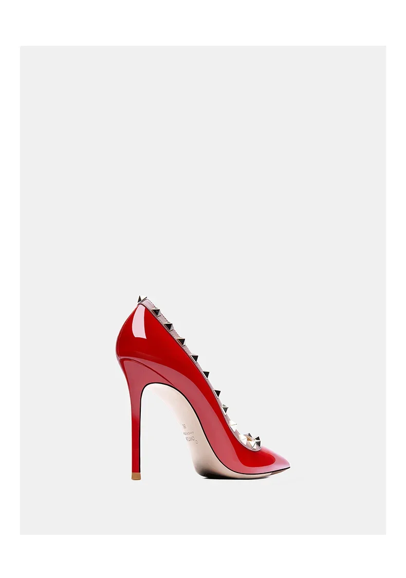 luxury women's shoes 2026 Brand Shoes For Woman Pumps Genuine Leather Willow Nail Fashion Stilettos Party Evening Dress shoes