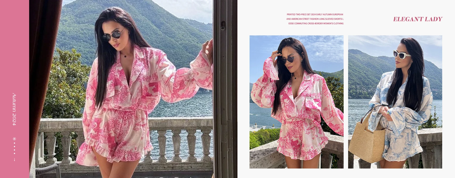 Clacive Fashion Loose Red Office Shorts Sets For Women 2 Pieces Elegant Long Sleeve Blazer With High Waist Shorts Set Female