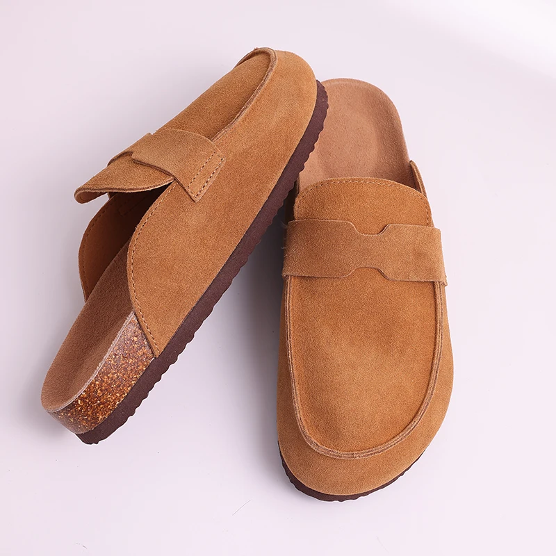 Smile Pop Mules Clogs For Women Summer Fashion Comfortable Women Slippers Outdoor Non-slip Women Shoes Breathable Soft Sandals