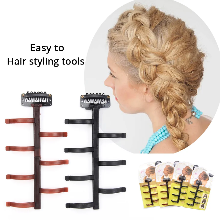 Roller For Hair Bagel Doughnut Hair Styling Curler Hair Bun Maker For Elegant Women Magic Hair Donut Clips Hair Styling Tool