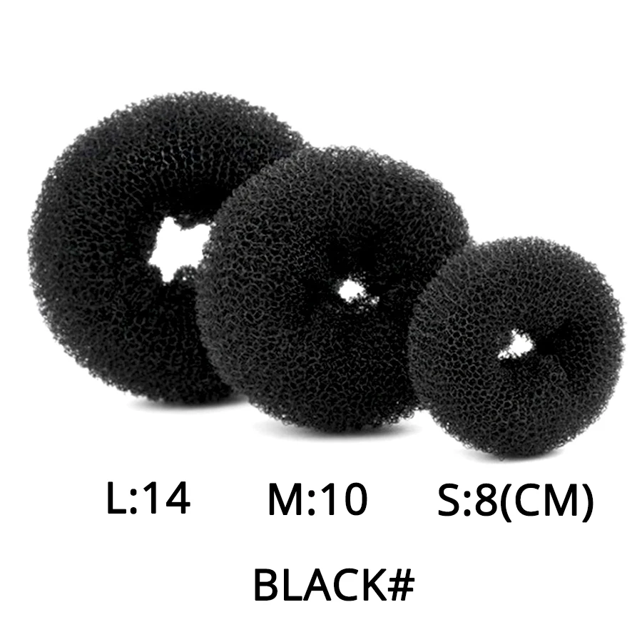 Roller For Hair Bagel Doughnut Hair Styling Curler Hair Bun Maker For Elegant Women Magic Hair Donut Clips Hair Styling Tool