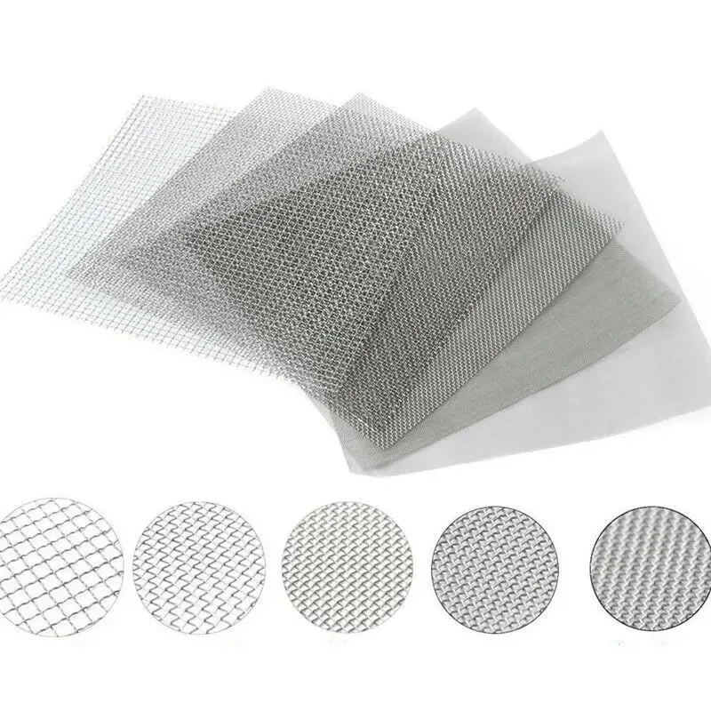 1 Pcs 4/8/20/30/60/100/120/200/300/400/500 Mesh Optional Stainlessy Steel Micron Filter Sub-Plate Screening Food Filter