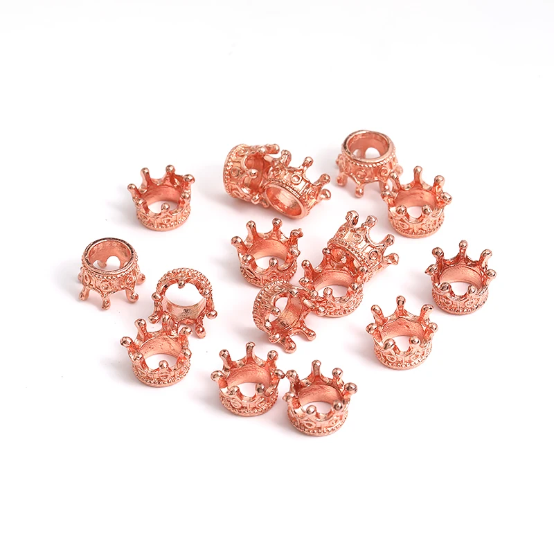 Fashion style 32 pcs/lot Crown charms Jewelry Making DIY handmade Earrings necklace bracelet Crafts 7*10*10mm