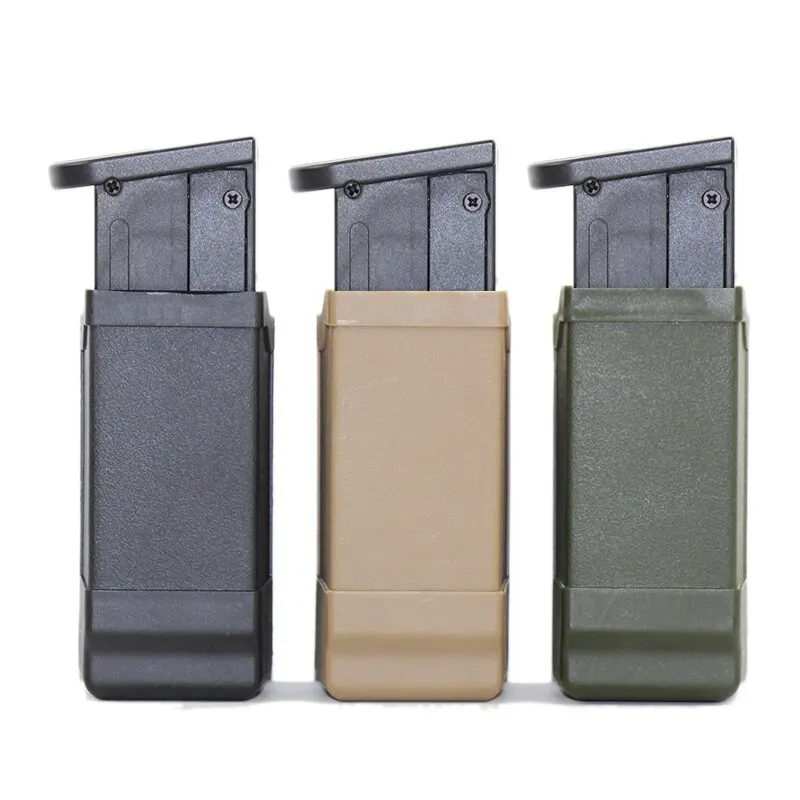 Tactical GL 17 18 19 1911 Pistol Magazine Mag Pouch Case Gun Holster Holder for Pistol 9mm to .45 Caliber Mag Clip G17 G19