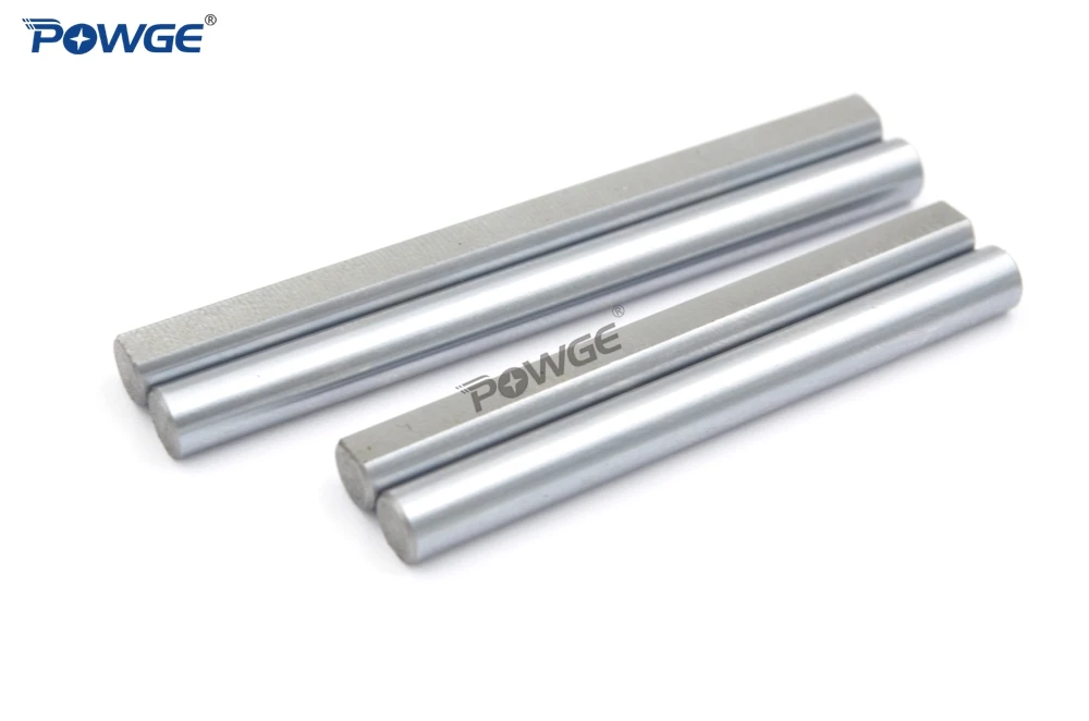 POWGE Kevinakasam ERCF V2 45# Gcr15 Steel Rod D Type Shaft Diameter 5/8mm Grind Flat Linear Round Length 100-500mm 3D Printer