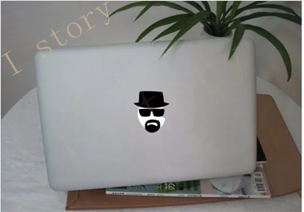 2pcs/lot Breaking Bad Heisenberg Car Vinyl Decal Sticker For Car Window Laptop Mug Cup Decoration