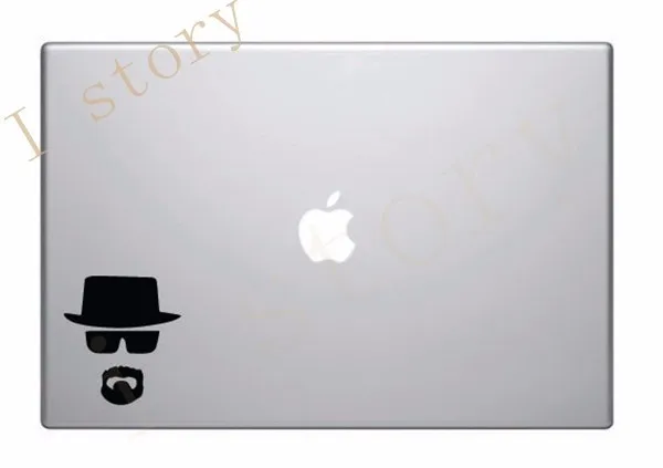 2pcs/lot Breaking Bad Heisenberg Car Vinyl Decal Sticker For Car Window Laptop Mug Cup Decoration