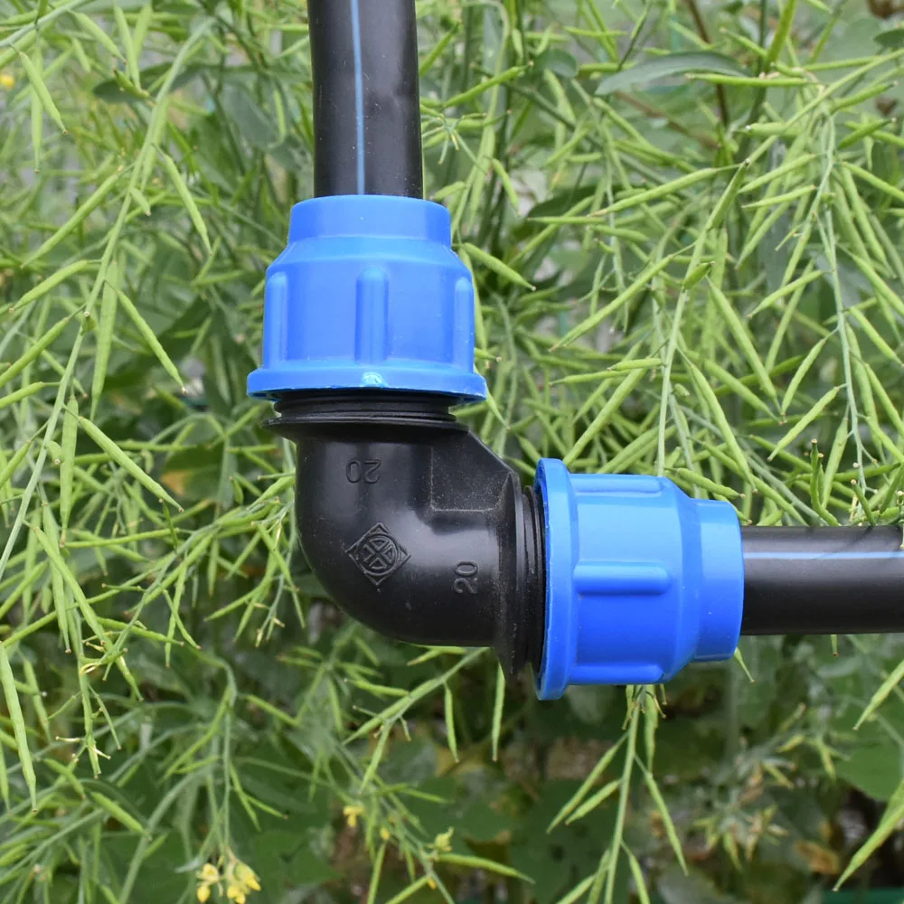 20/25/32/40/50/63mm PVC PE Tube Tap Tee Water Splitter 1/2 3/4 1" 1.25" 1.5" 2" Tee Pipe Ball Valve T-Shaped Connector 1pcs