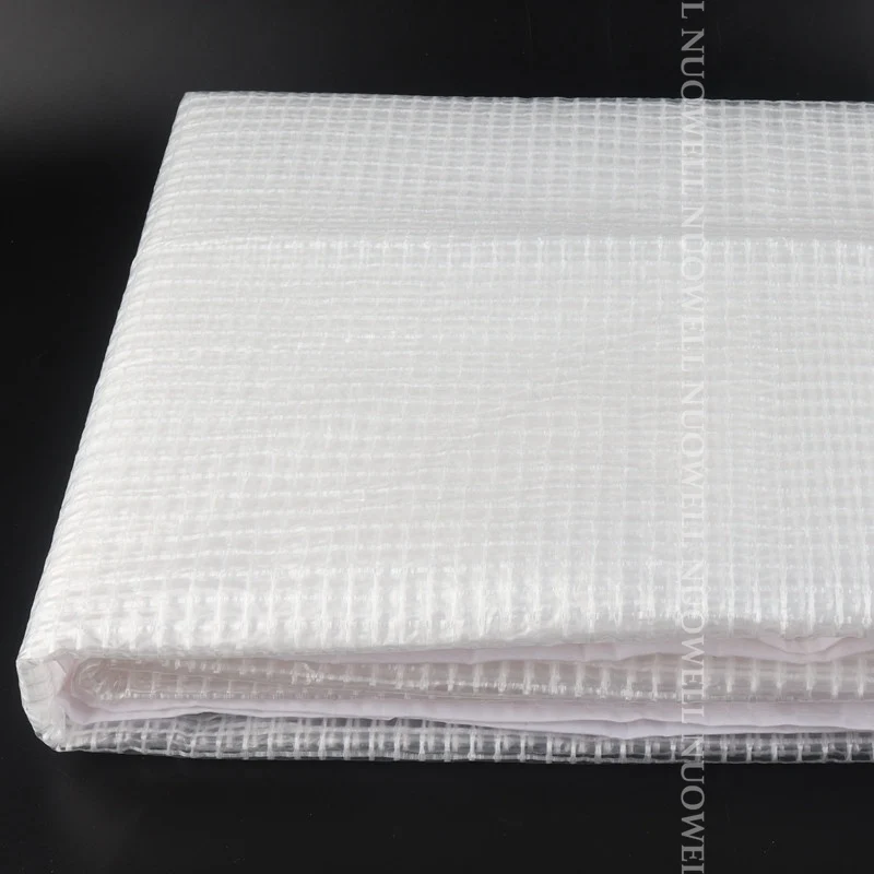 0.33mm Reinforced PE Tarpaulin Cover Rainproof Film for Terrace Balcony Plants Shelter Camp Tent Visible Shade Sails