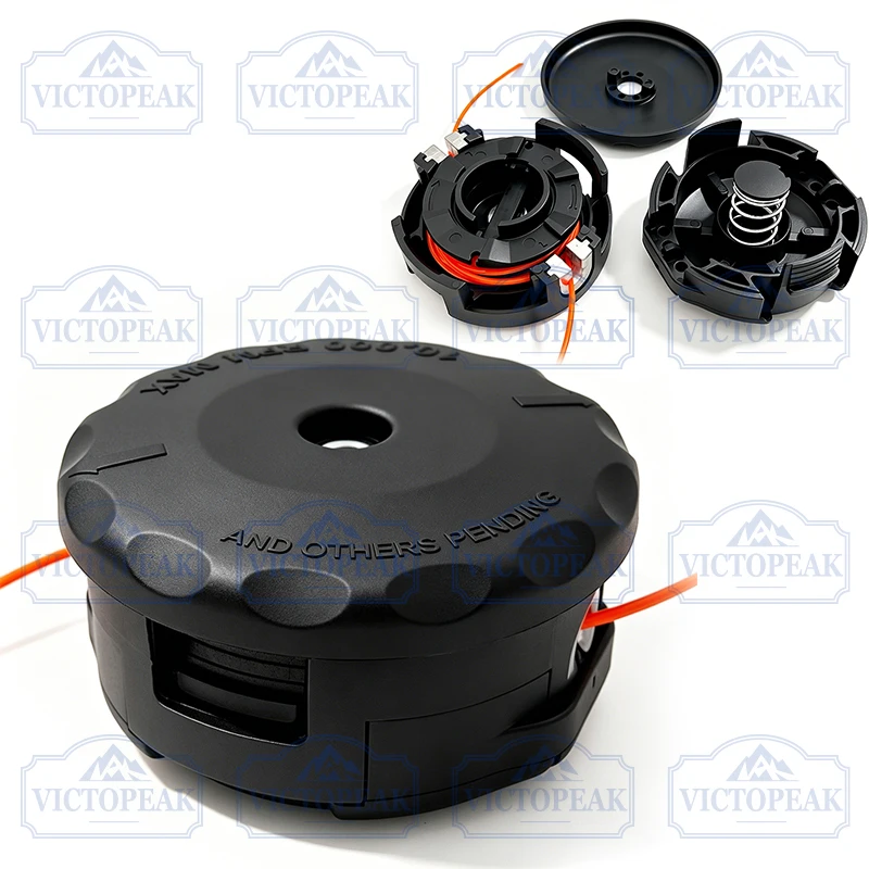 M10*1.25 Trimmer Head Easily Install Rotate Line for Brush Cutter Head Universal Brushhead