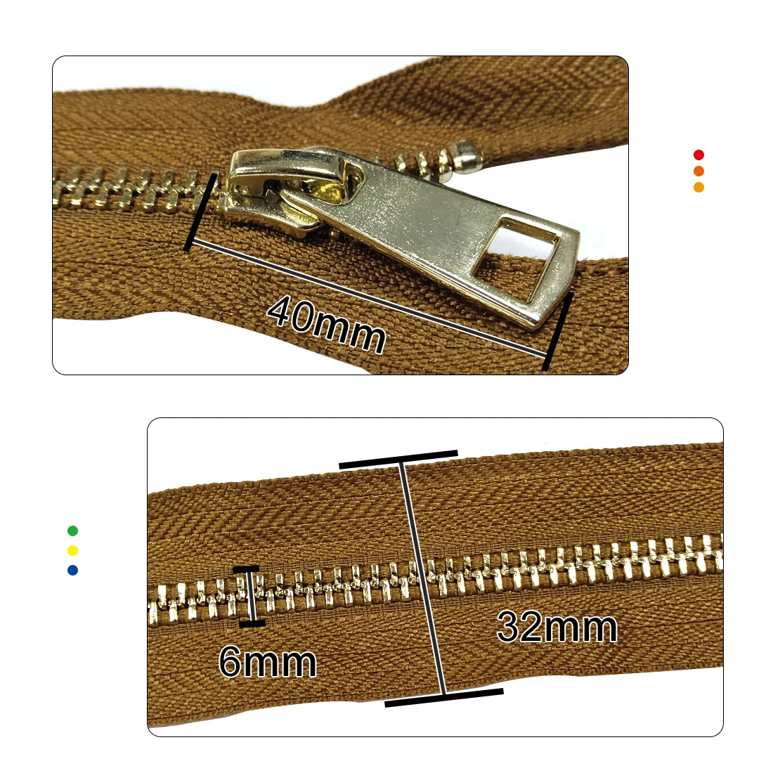 20/30/40/50/60/70/80cm 5# Colorful High Quality Open-End Auto Lock Metal Zipper DIY Handcraft For Clothing Pocket Garment Shoes
