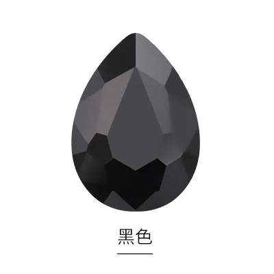 Glass Crystal 10x14 13x18 Nice Colors Waterdrop Water Drop Teardrop Shape Glue on Rhinestone Beads Handicraft Photo Frame DIY