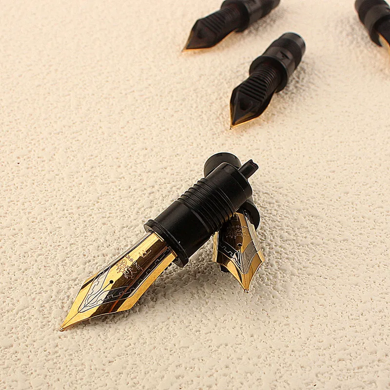 Jinhao X159 / 9019 Fountain Pen Nib #8 Replaced Nib Golden Extra Fine, Fine, Medium Nib Size