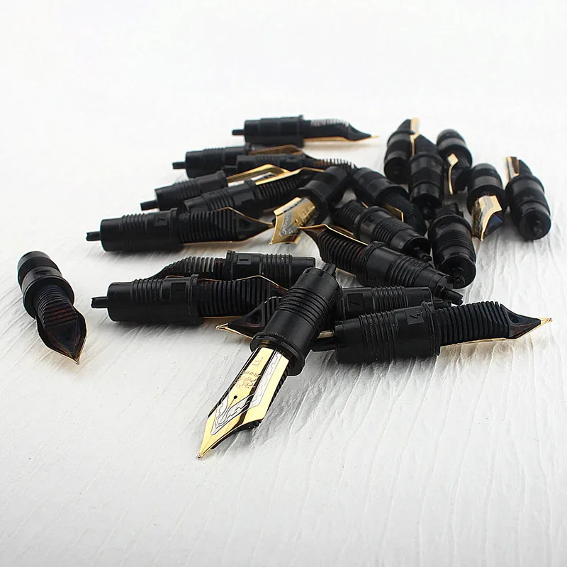 Jinhao X159 / 9019 Fountain Pen Nib #8 Replaced Nib Golden Extra Fine, Fine, Medium Nib Size